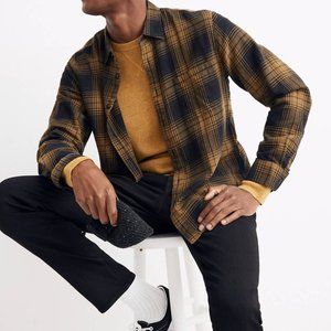 Madewell Brushed Twill Shirt in Braybrook Plaid